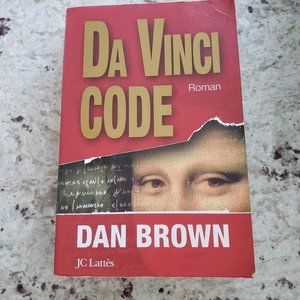 Da Vinci Code Paperback novel - French Edition